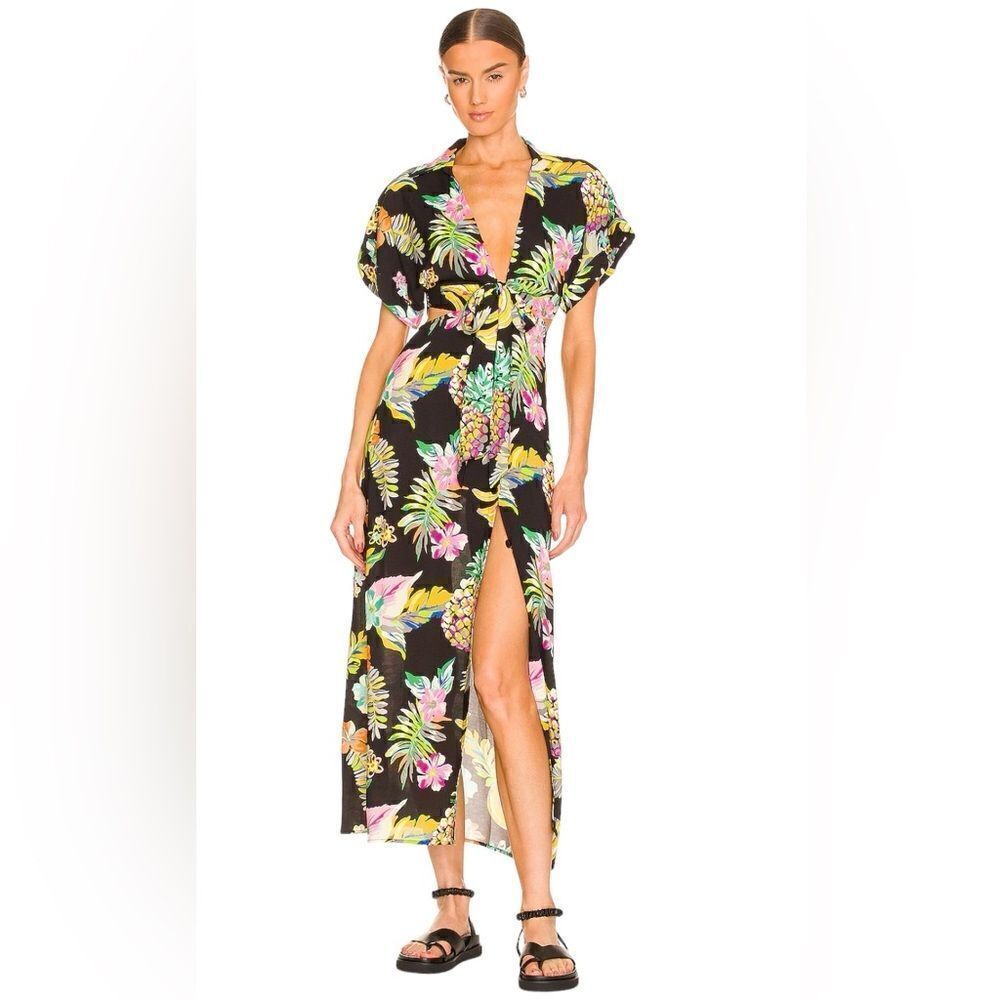 Le Superbe Mai Tai Might I Tropical Island Dress Size 4